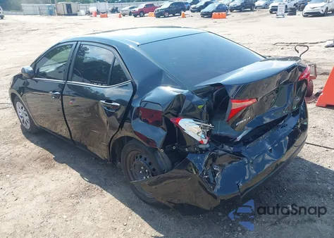 2019 Toyota Corolla Le z USA, uszkodzony, nr VIN 2T1BURHE7KC222027